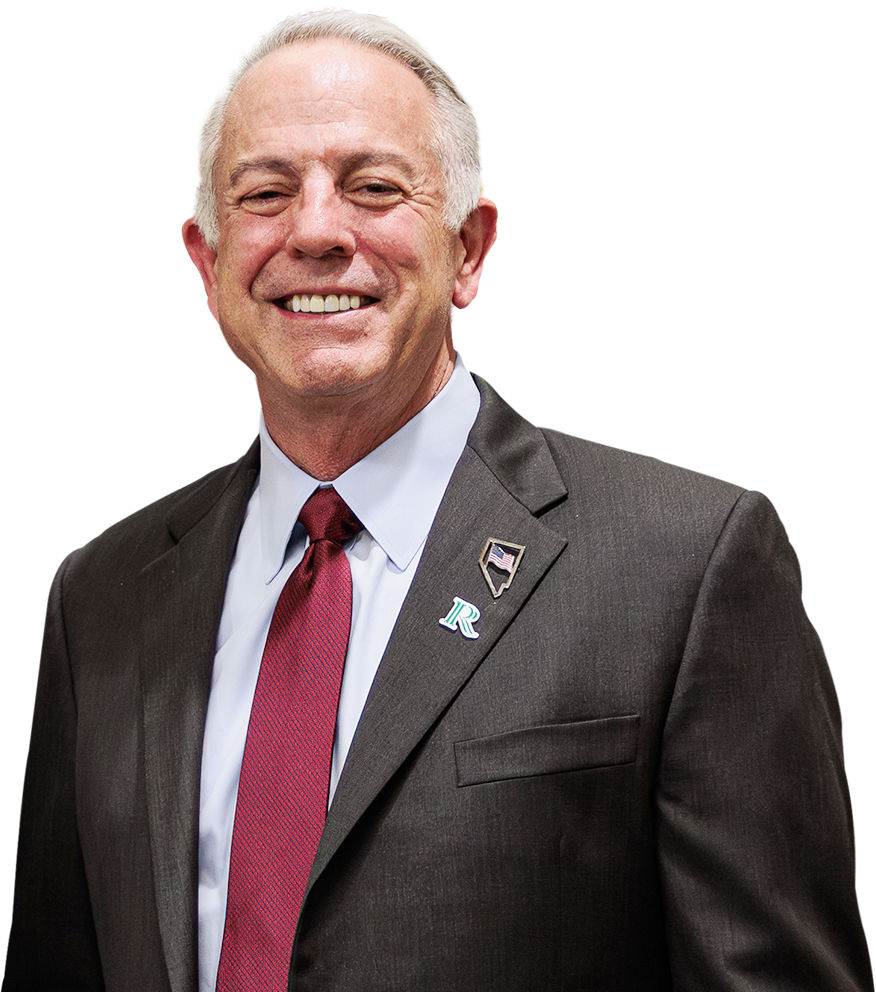 Governor Joe Lombardo isolated against Clark County scenic